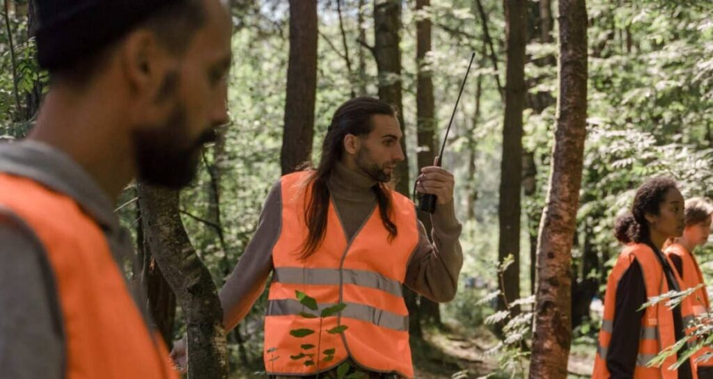 Alcance de walkie talkie digital