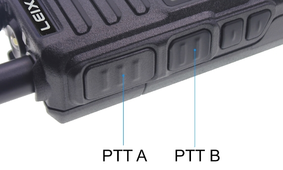 Potencia de Walkie talkie