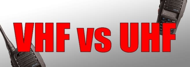 diferencia entre Walkie Talkie VHF y UHF